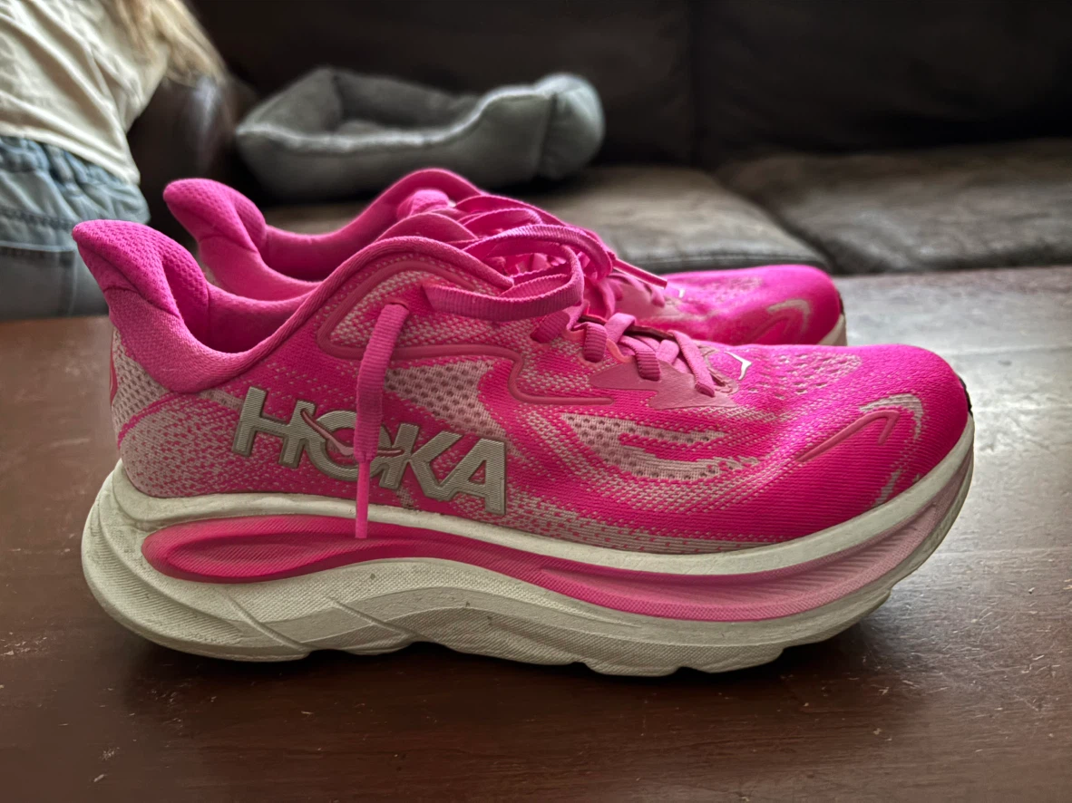 Hoka One One Clifton 10 Women's Running Shoes Pink Size 8.5 - photo 2