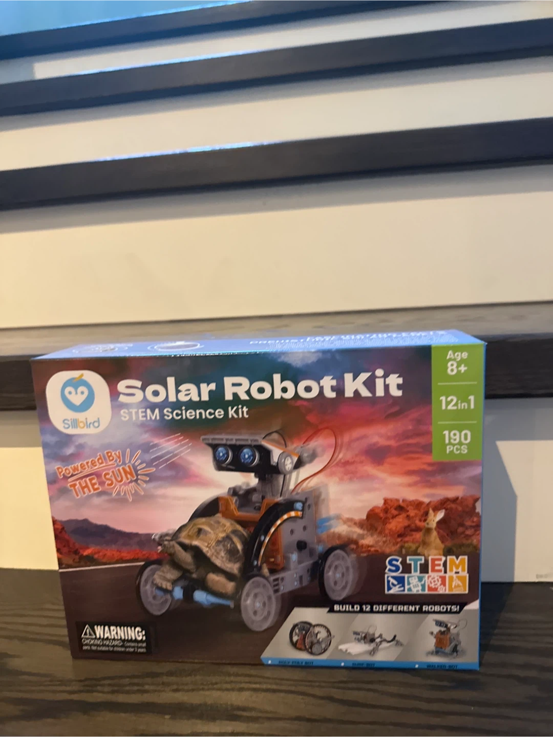 Sillbird Solar Robot Kit - Build a Dozen Robots