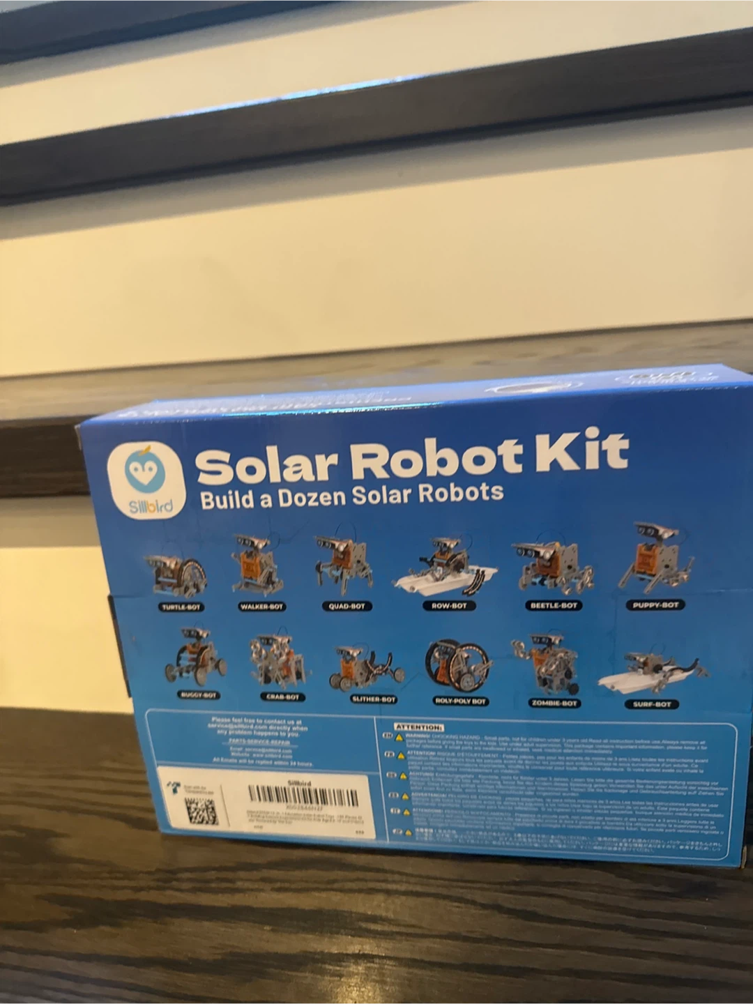 Sillbird Solar Robot Kit - Build a Dozen Robots - photo 2