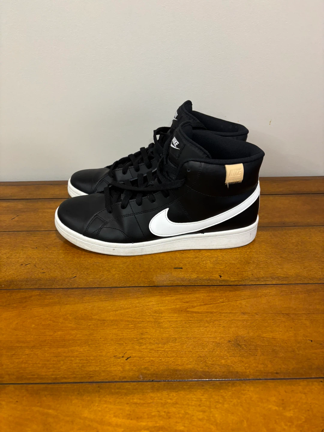 Nike Black Mid-Top Sneakers 12 US - photo 2