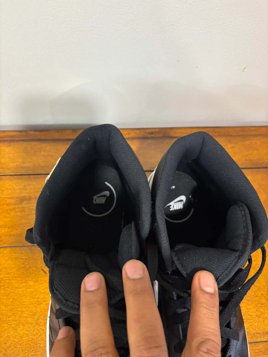 Nike Black Mid-Top Sneakers 12 US - photo 5