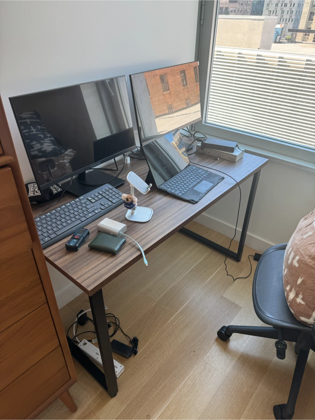 Desk and Dual Monitors by tomorrow