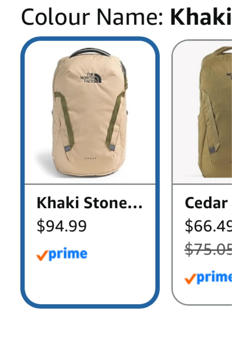 The North Face Vault Backpack - Khaki
