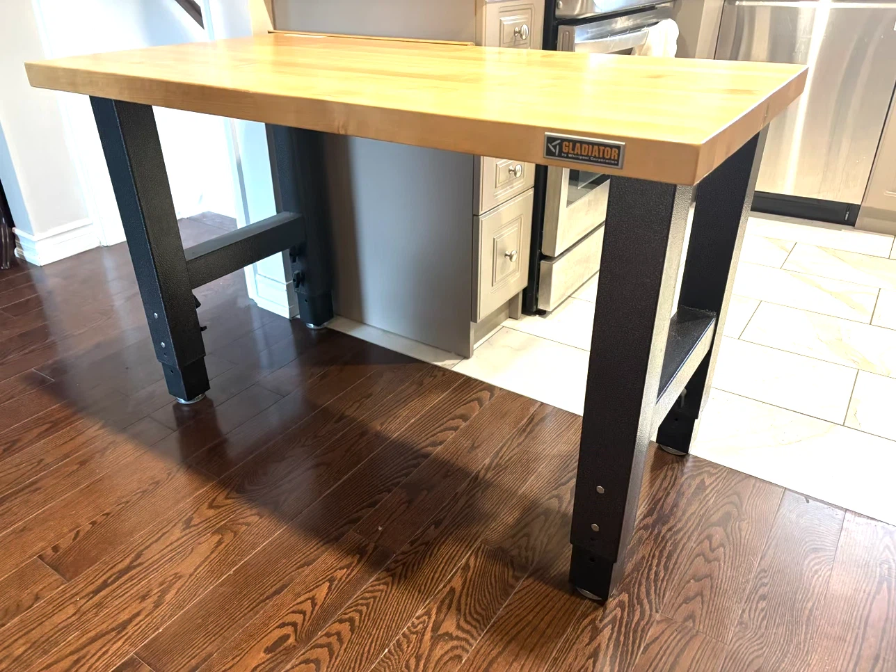 Gladiator Adjustable Height Workbench - 4 feet