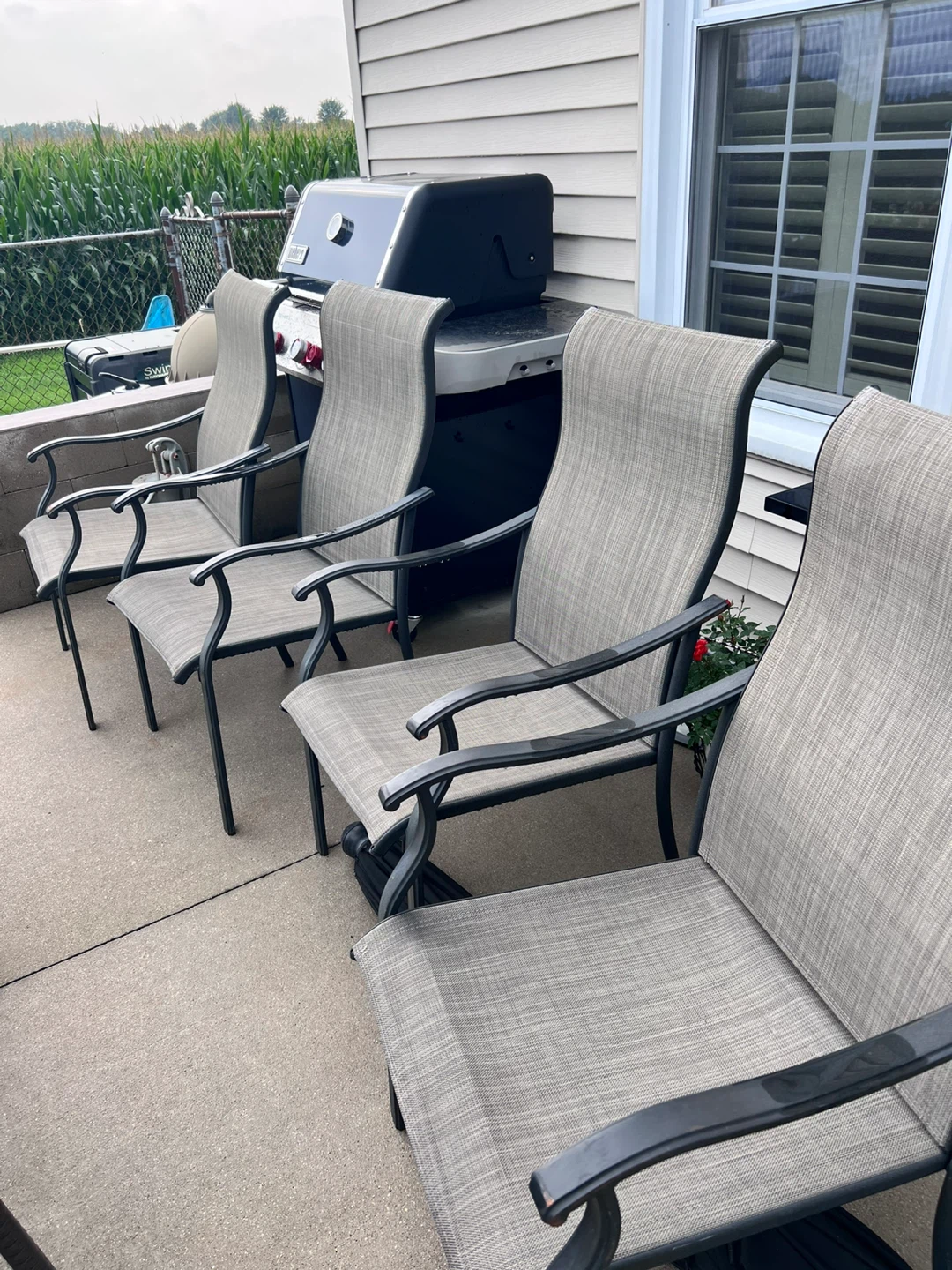 Patio chairs