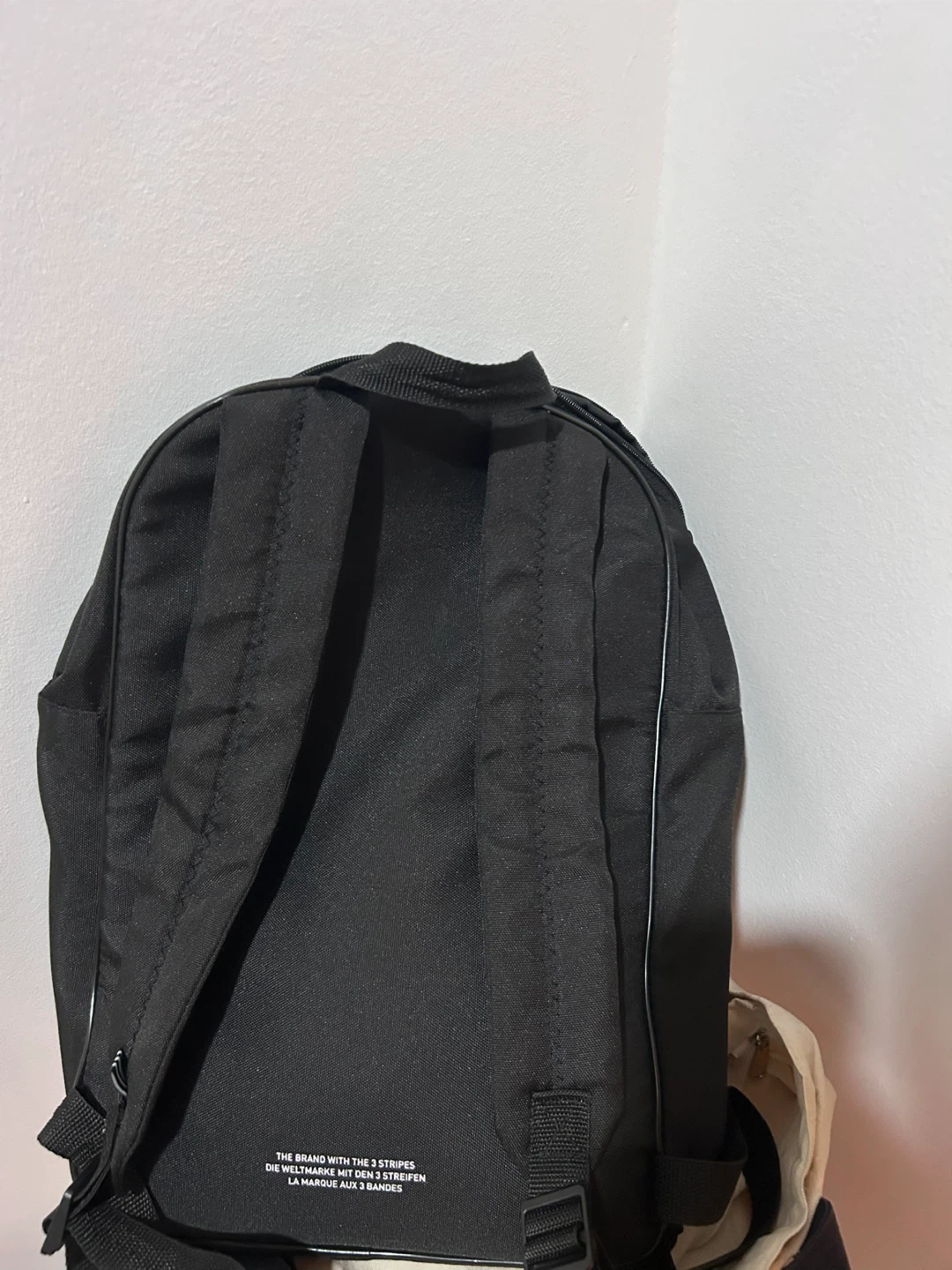 Adidas Classic Trefoil Logo Backpack Black - photo 3
