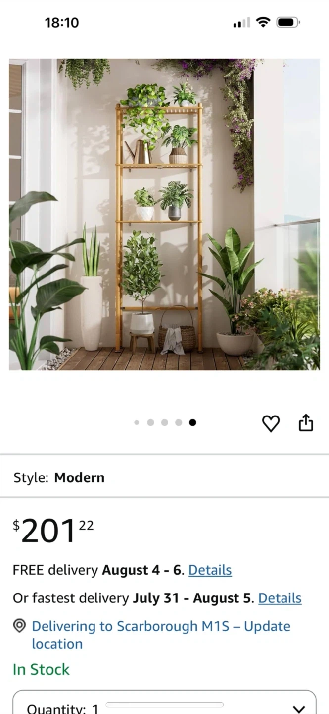 Bamboo 3-Tier Shelf Unit - photo 5