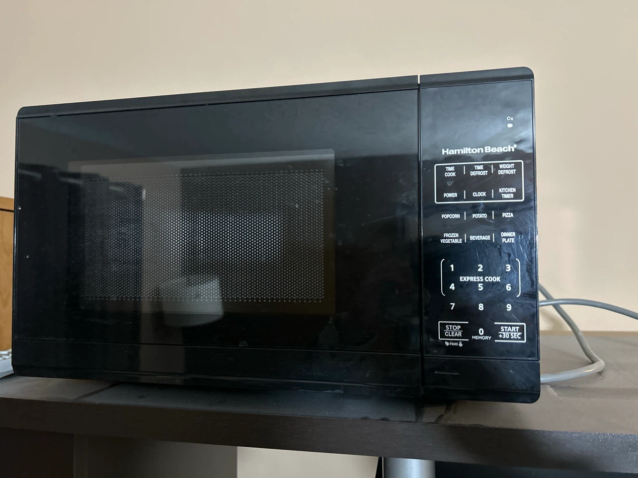 Hamilton Beach Black Microwave