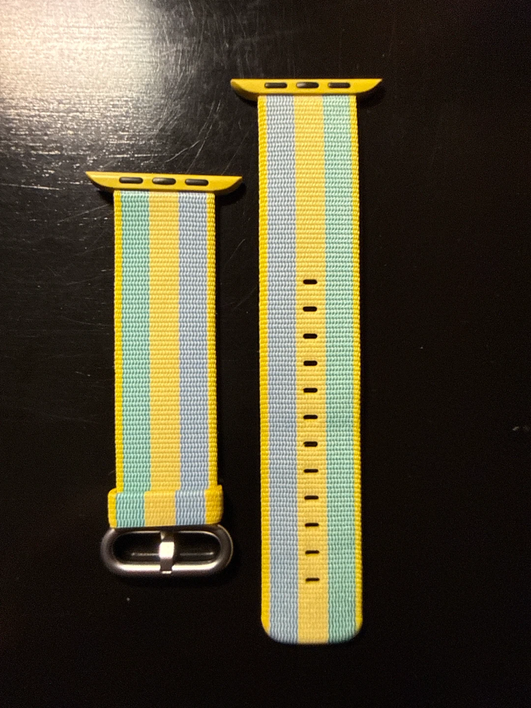 Apple Watch Band - Woven Nylon Stripe