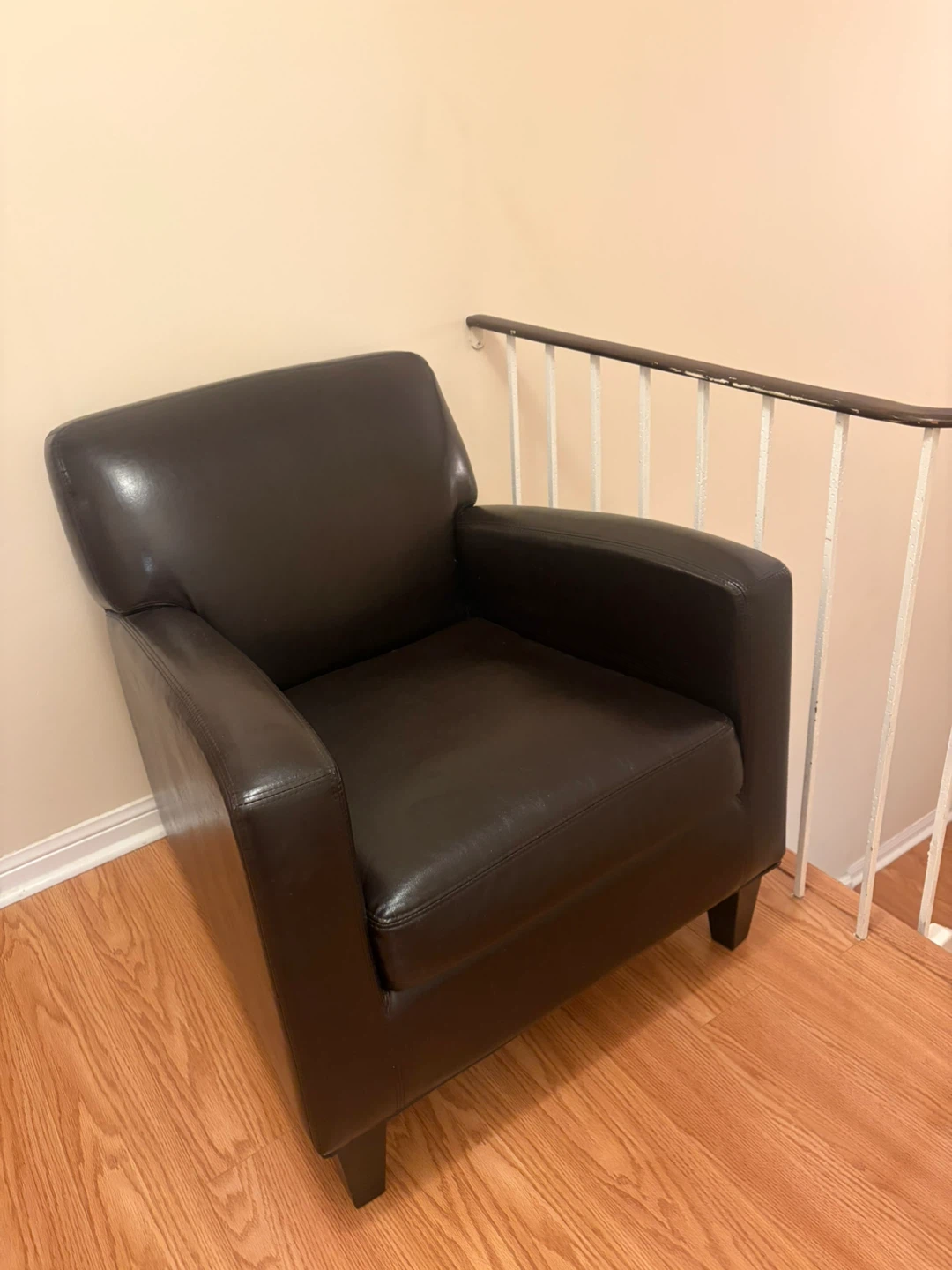 Dark Brown Armchair - photo 2
