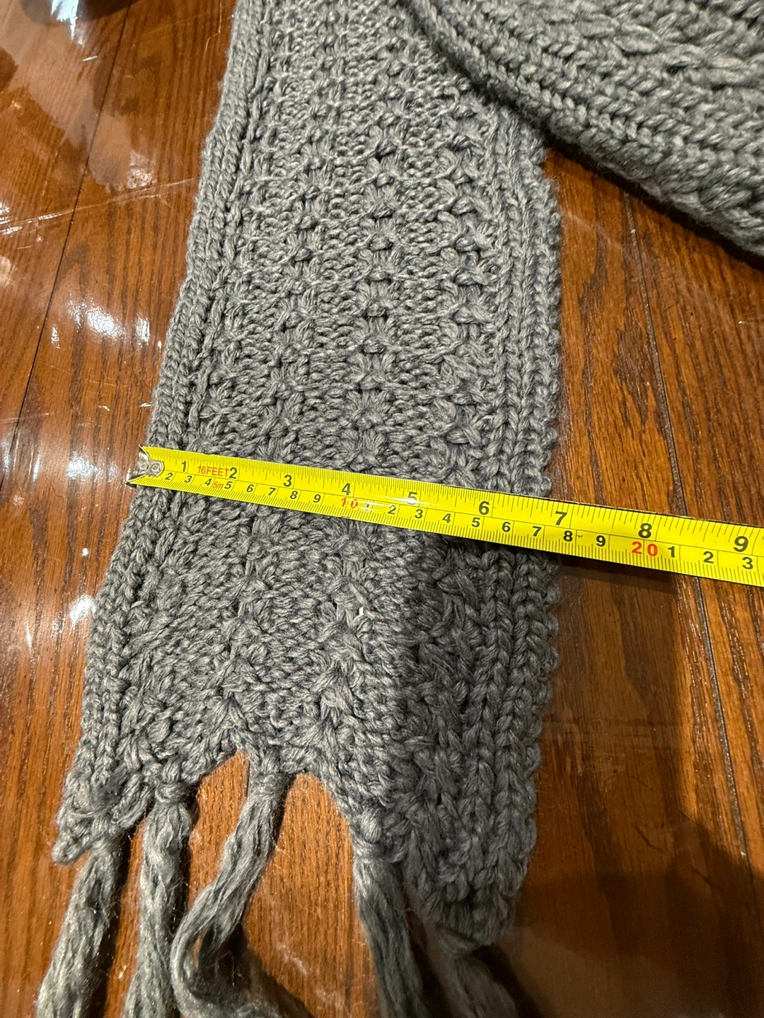 Grey scarf - photo 2