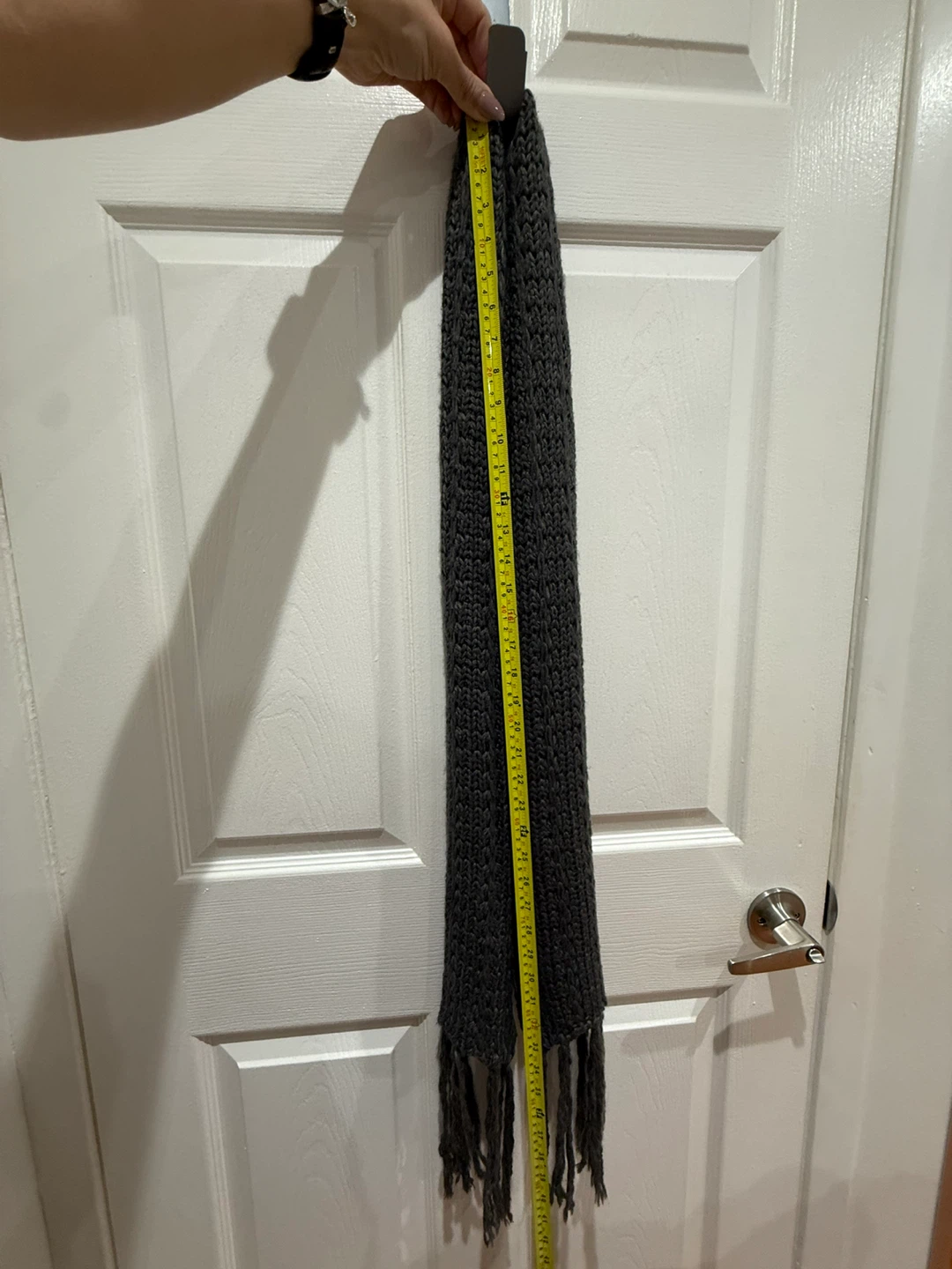 Grey scarf - photo 3