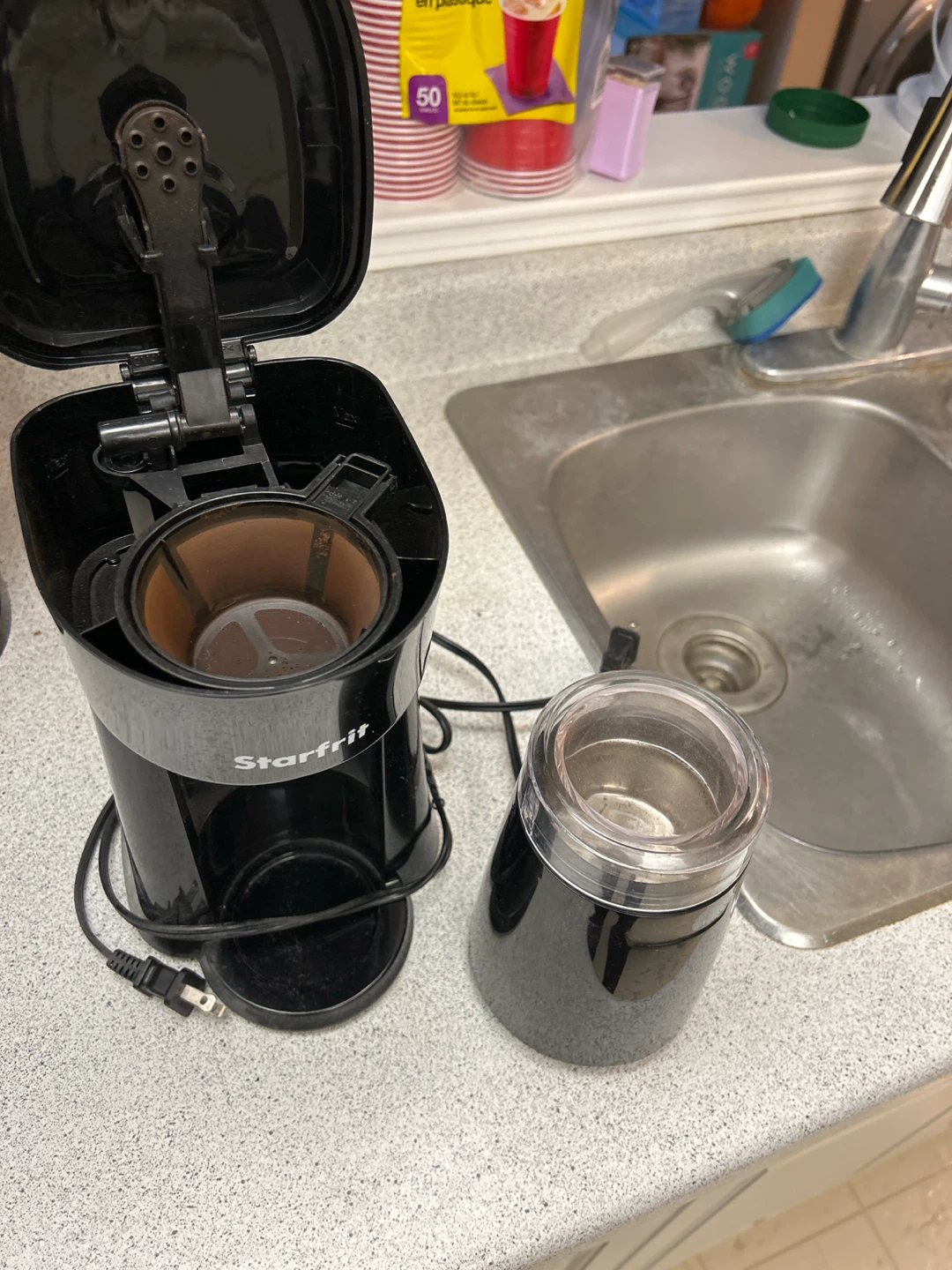 Starfrit Coffee Maker and Grinder Set