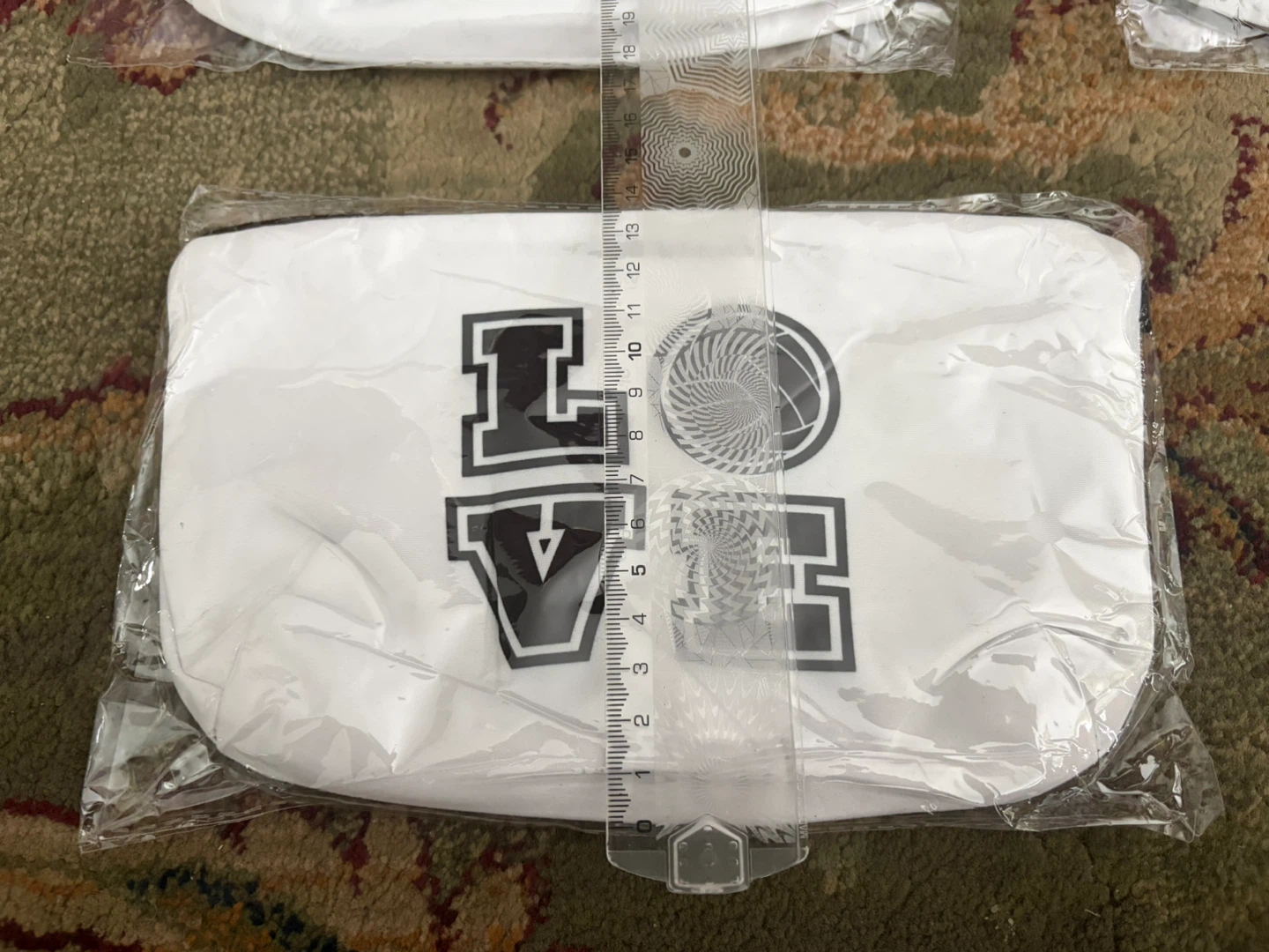 $5 for 4 New Volleyball Pouch Makeup Bag with Zipper - photo 3