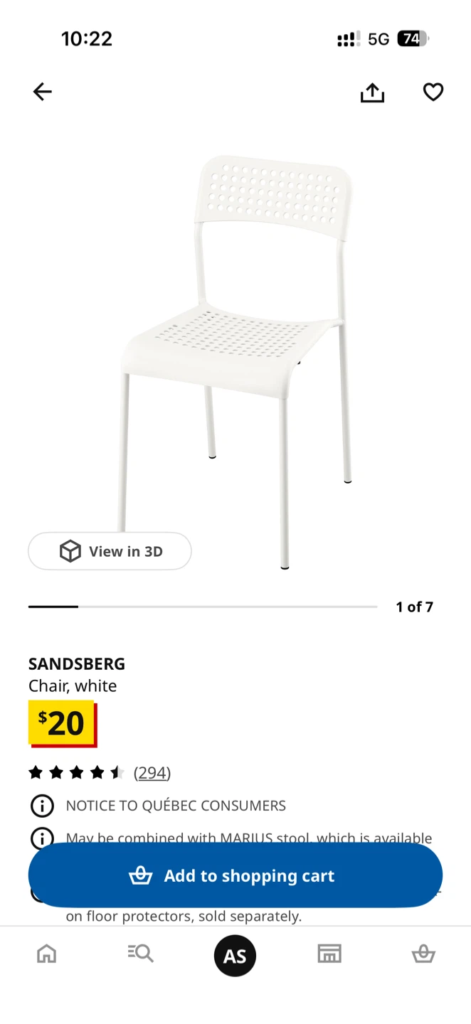 IKEA 2 Chairs and Table Set - photo 2