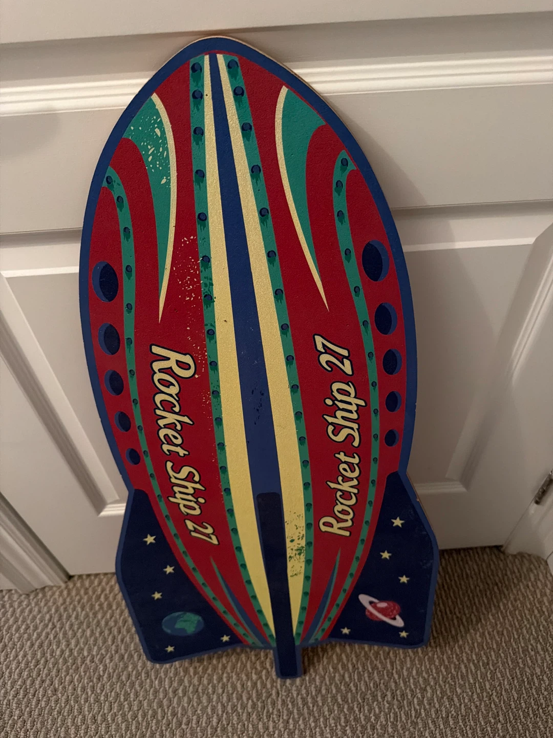 Rocket Ship 27 Wall Decor bulletin board