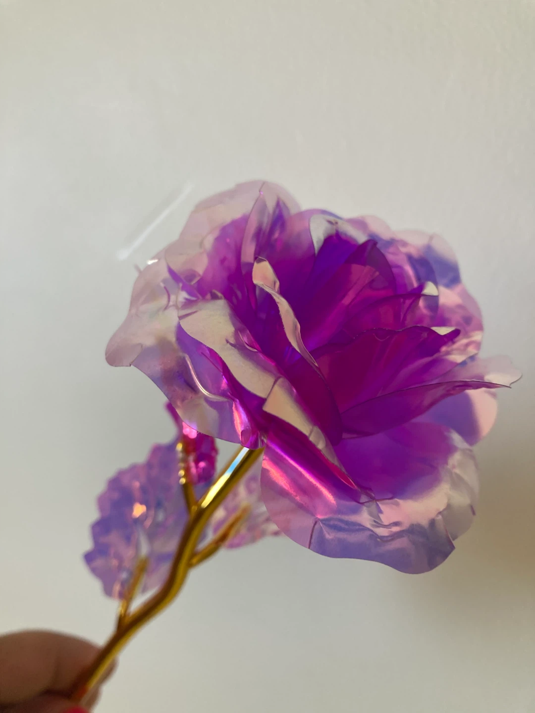 Iridescent Rose Decoration