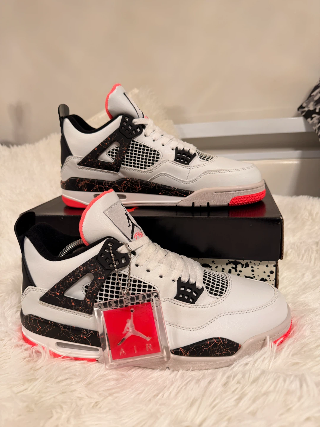 Air Jordan 4 Retro 'White Cement' Men's Size 10 - photo 4