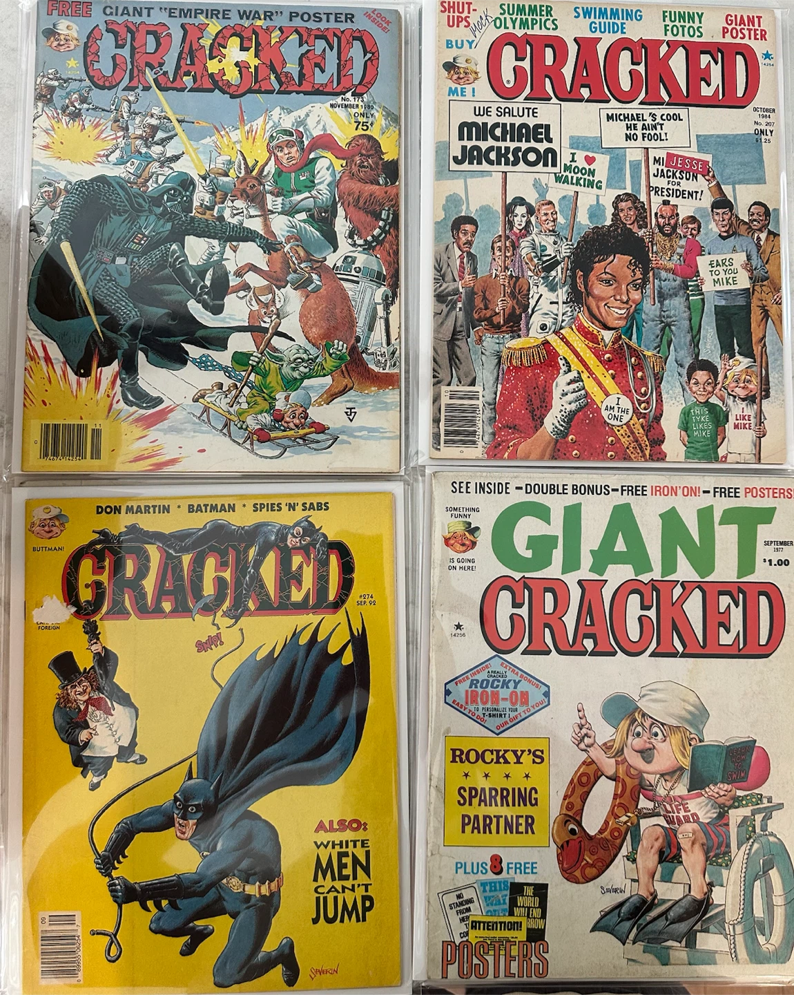 Cracked/Crazy Satire  Vintage Magazines ($5 per Mag)