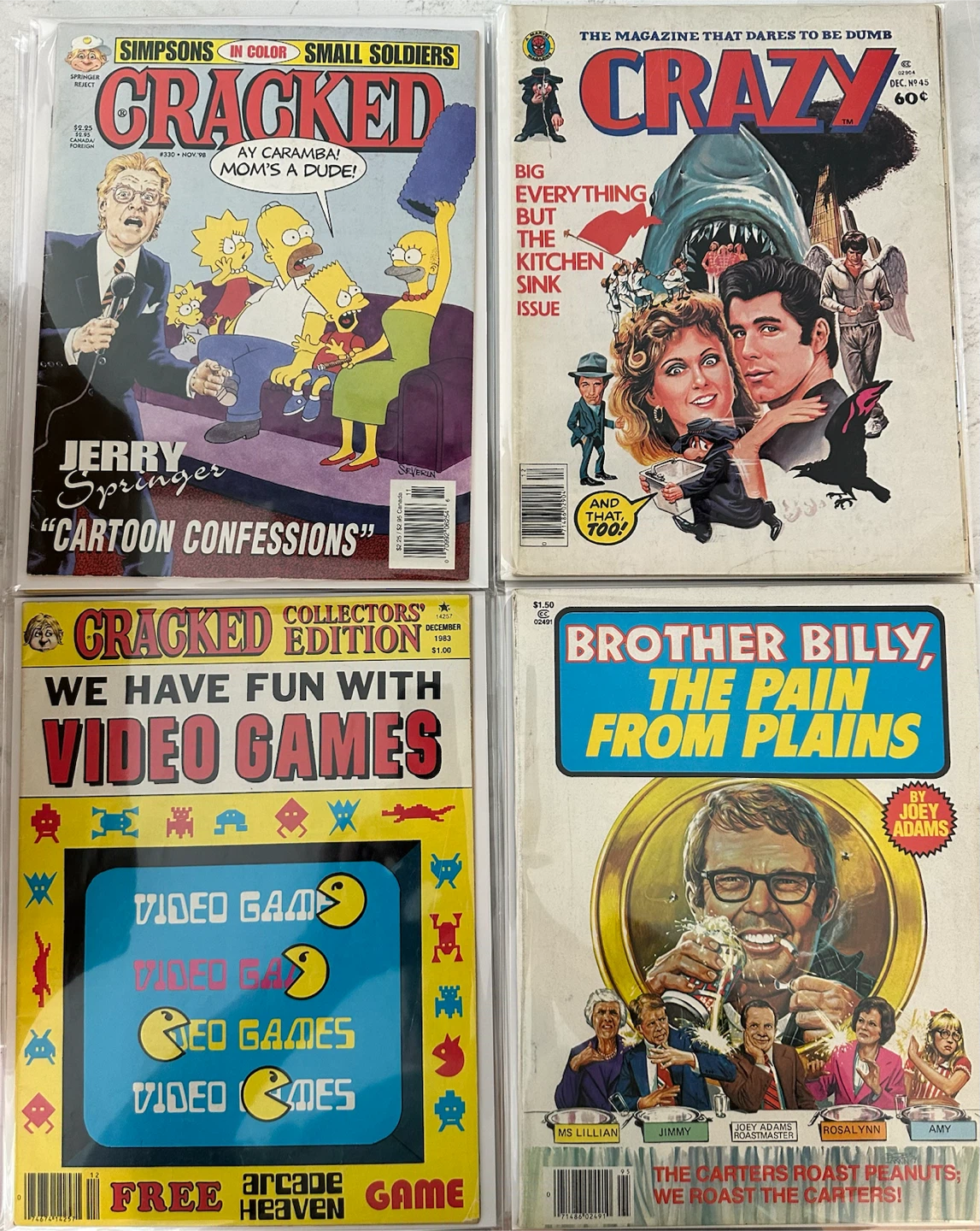 Cracked/Crazy Satire  Vintage Magazines ($5 per Mag) - photo 3