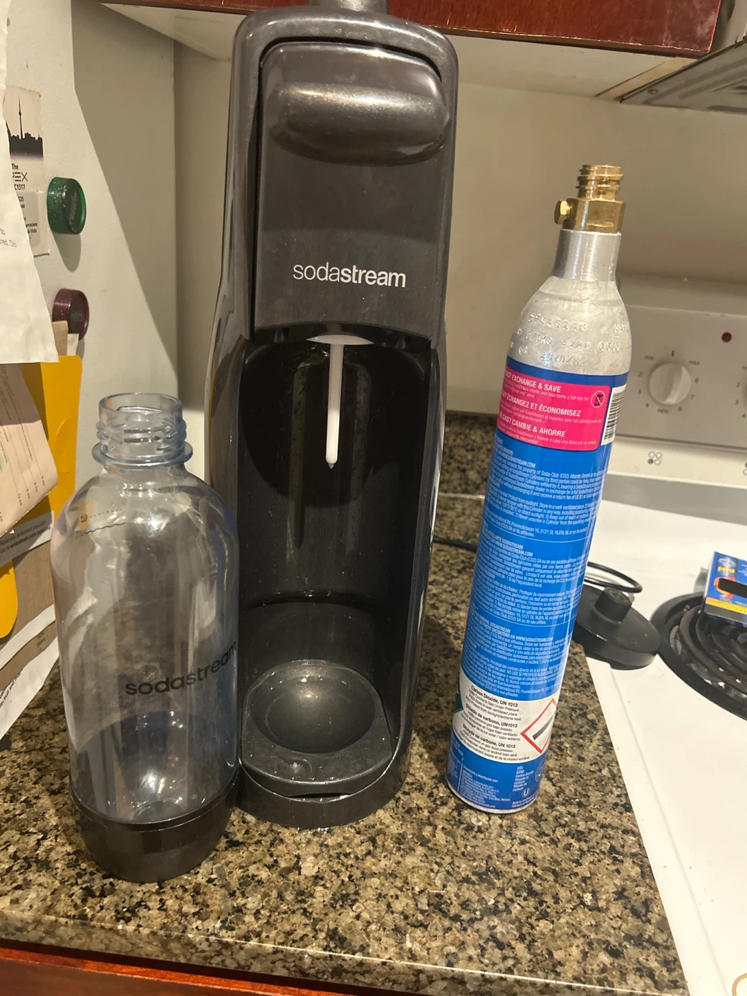 SodaStream Sparkling Water Maker with CO2 Cylinder