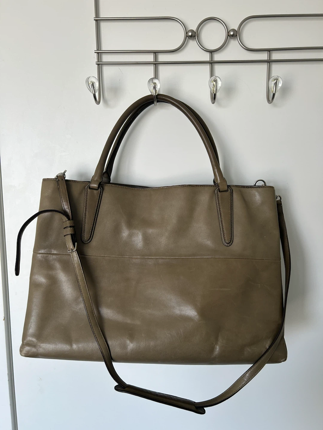 Coach Leather Tote Bag - photo 2