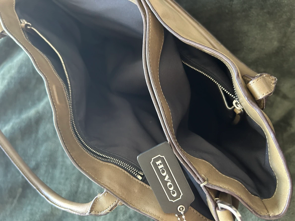Coach Leather Tote Bag - photo 4
