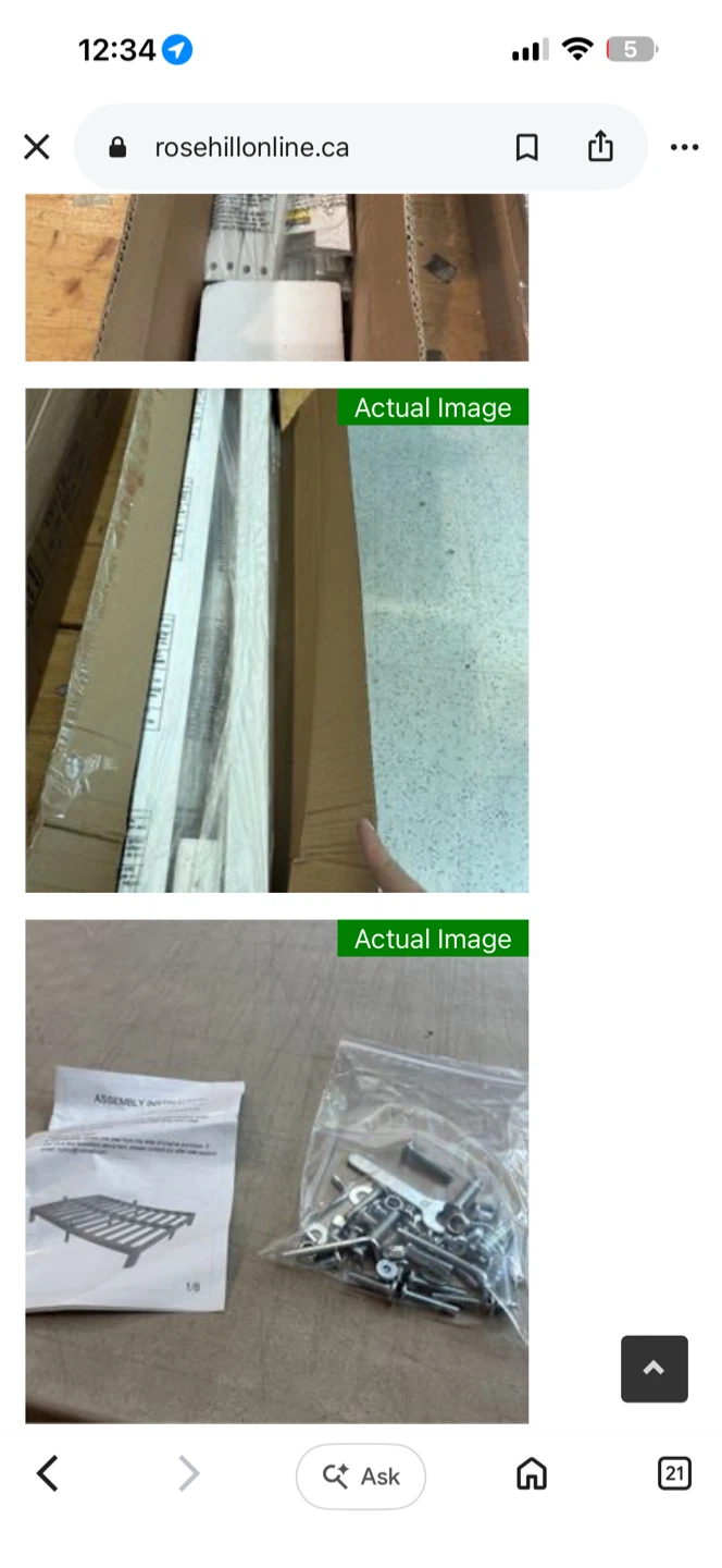 White Queen Bed Frame - photo 3