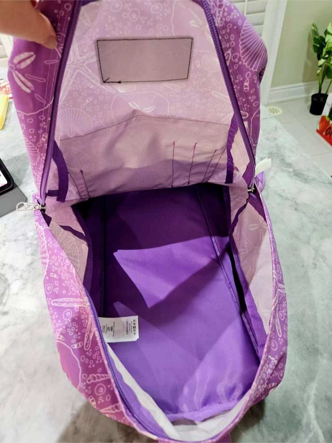 Jansport Purple Seashell Backpack - NEED TO SELL EVERYTHING - photo 3