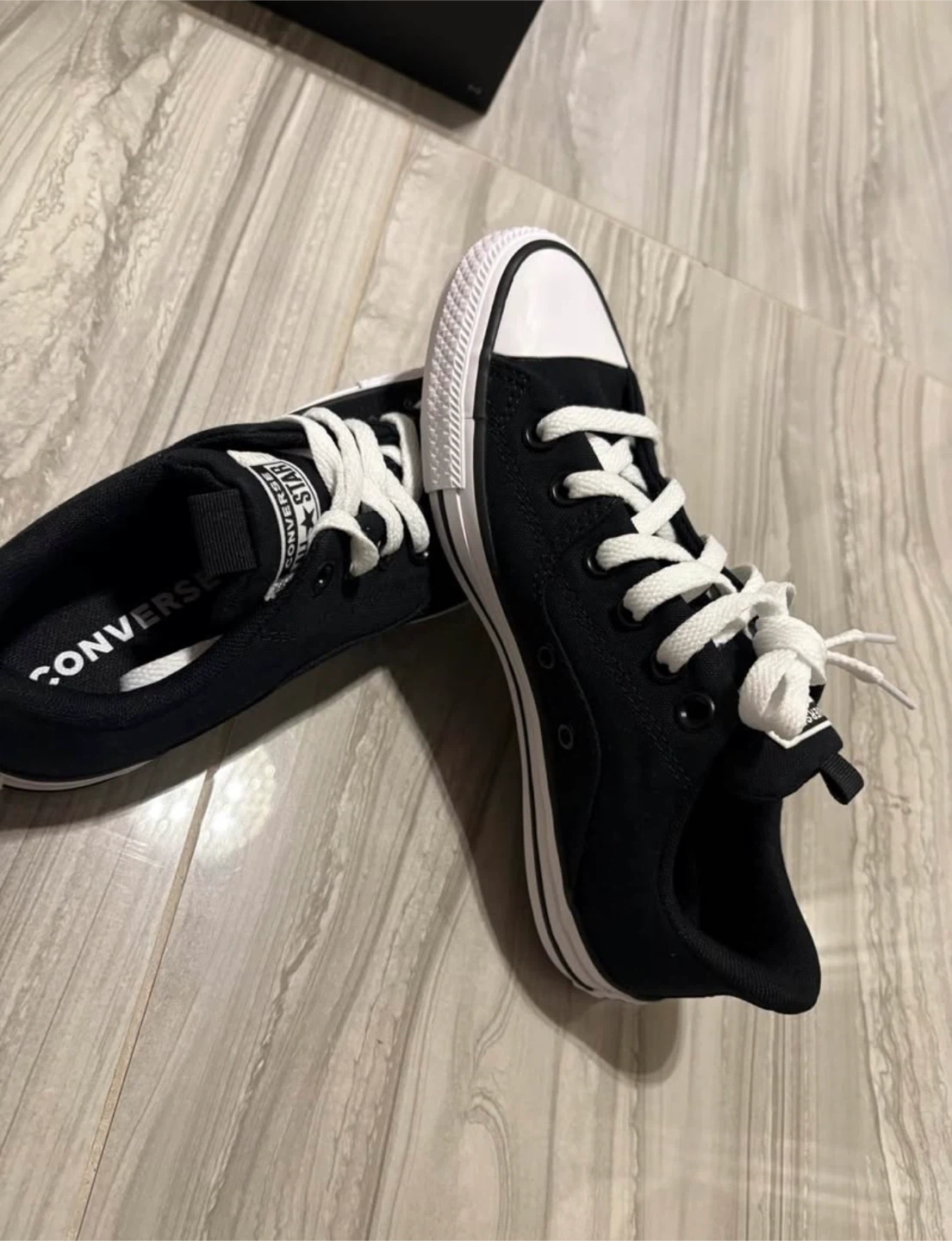 Black Converse All Star Sneakers - photo 4