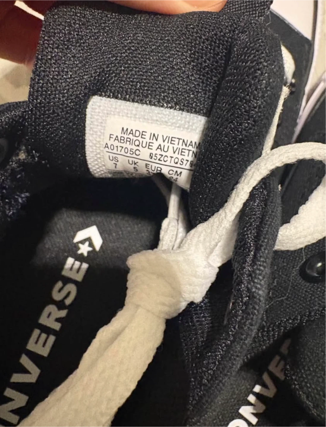 Black Converse All Star Sneakers - photo 5