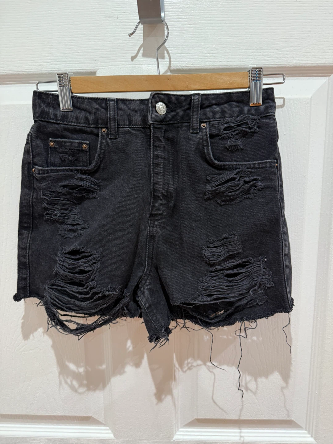 Jean shorts - photo 5