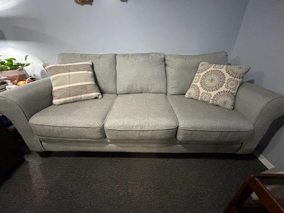 Grey couch