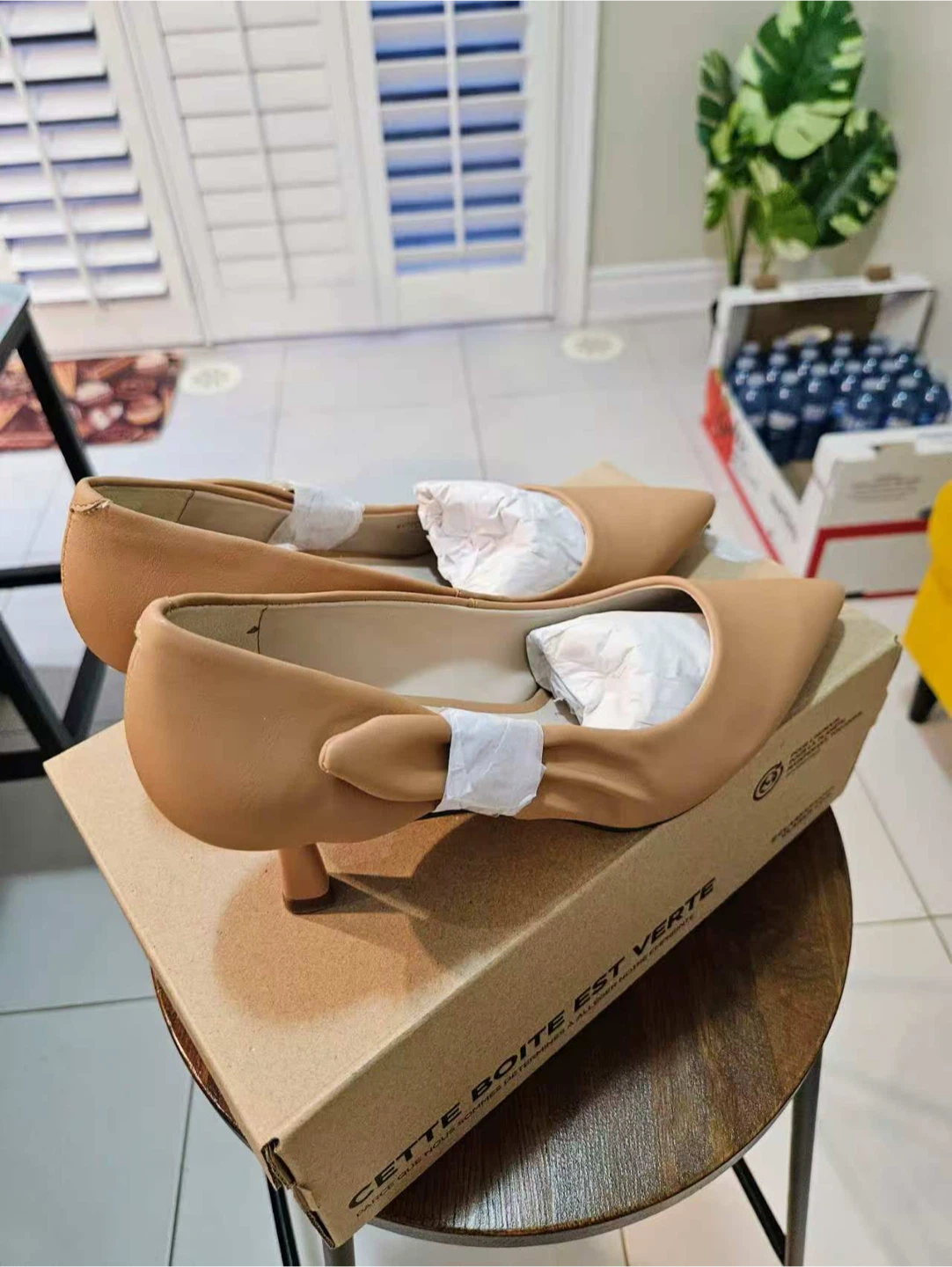 Charles & Keith Tan Pointed Toe Heels - NEED TO SELL EVERYTHING - photo 2