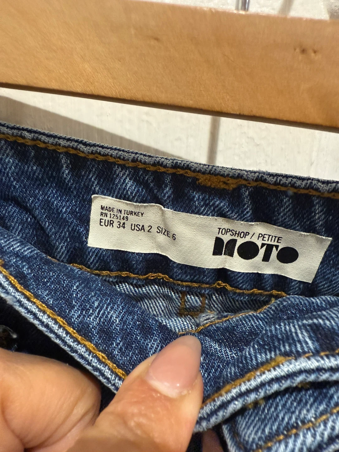 Jean skirts - photo 4