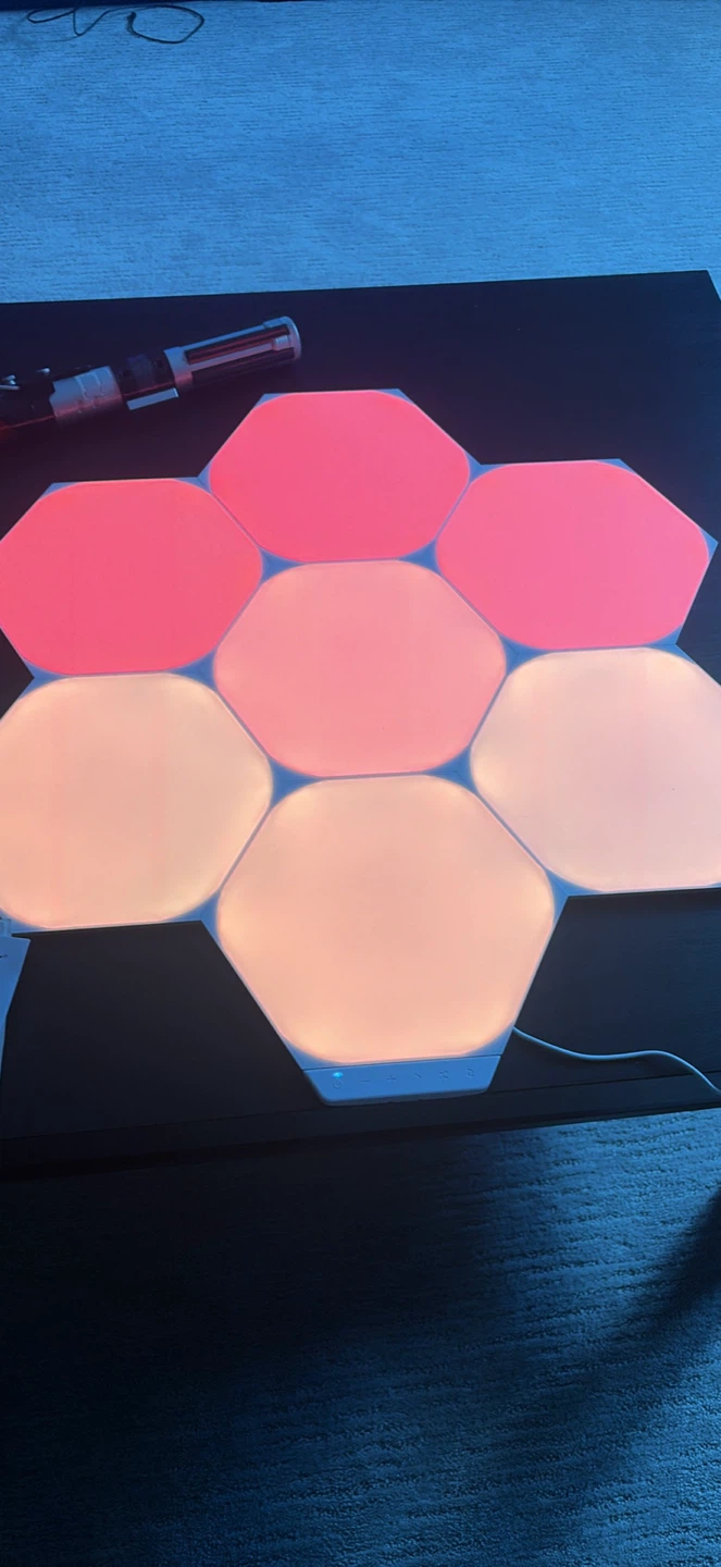 Nanoleaf Hexagon Smart Kit Light Panels - photo 2