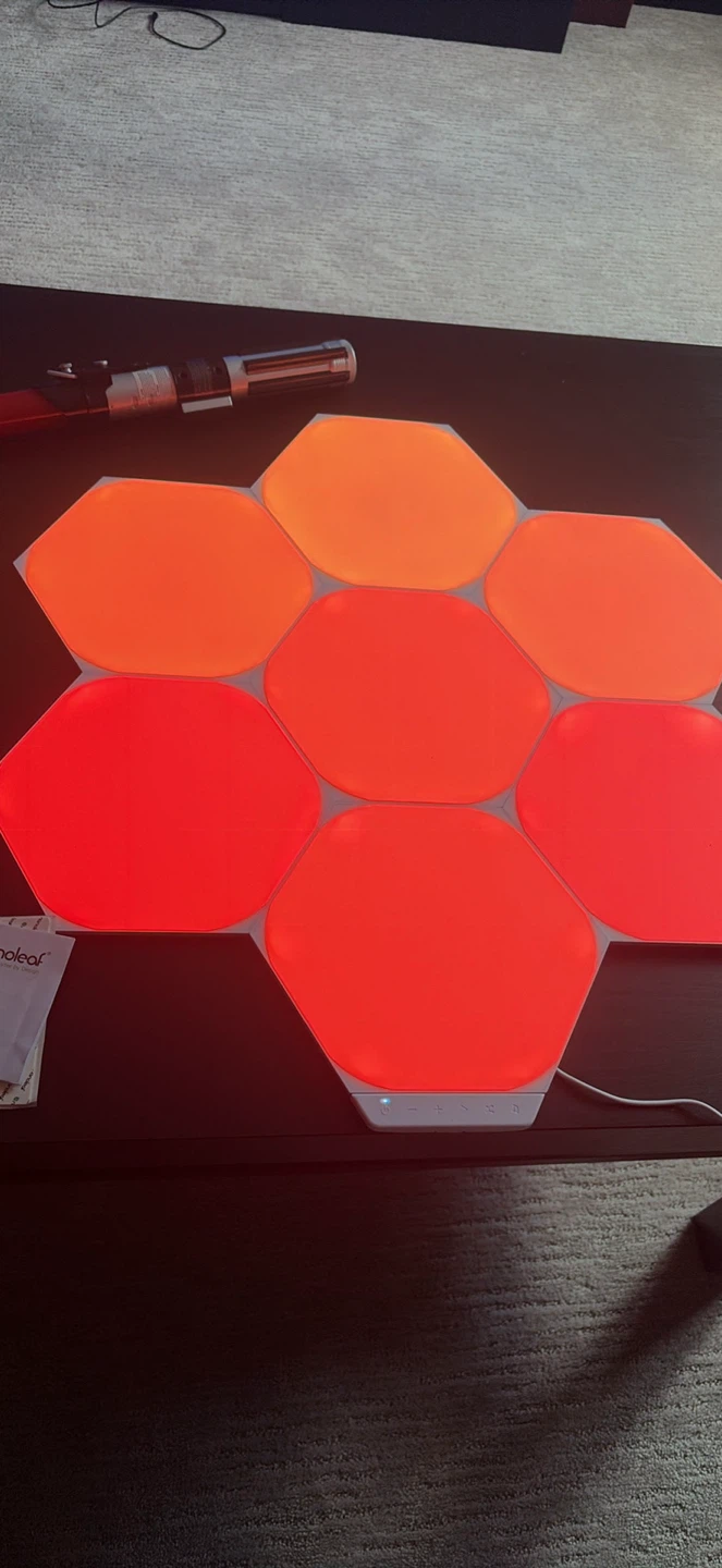 Nanoleaf Hexagon Smart Kit Light Panels - photo 3