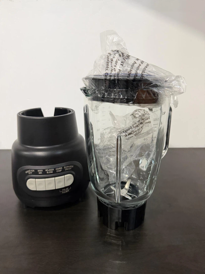 Glass Blender Jar with Base