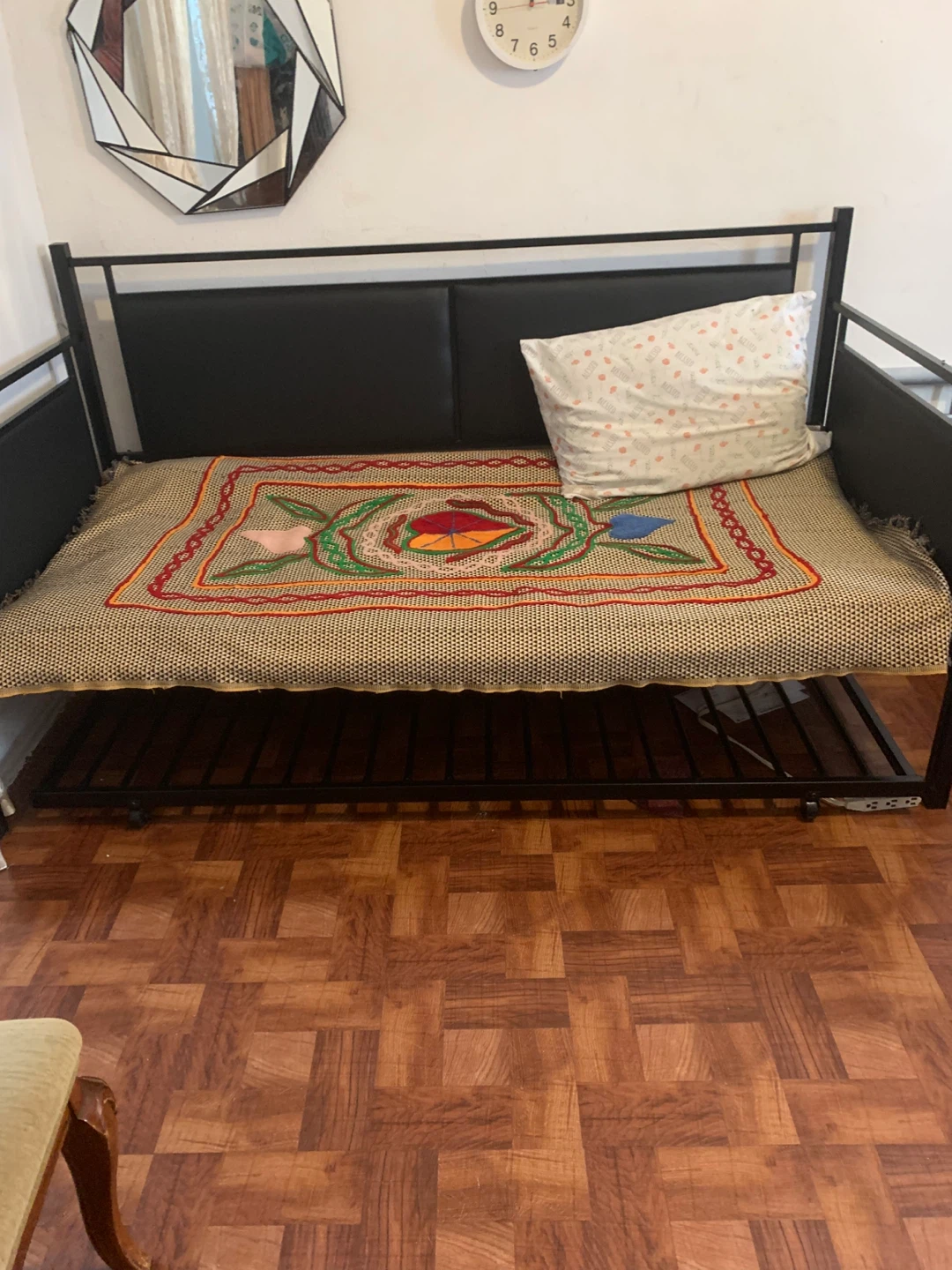 Black Metal Daybed Frame
