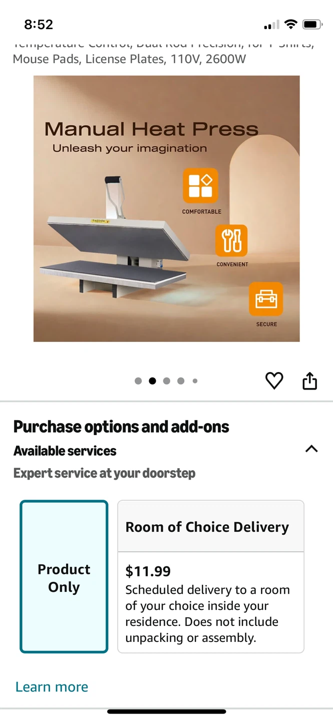 16X32 Large Format Manual Heat Press Machine