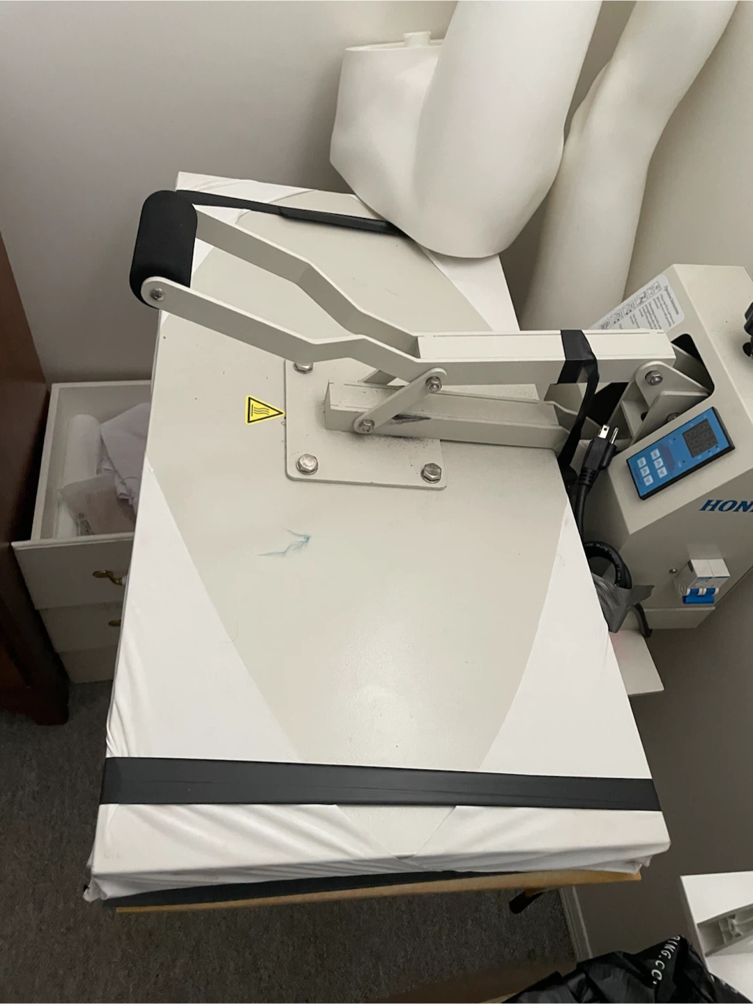 16X32 Large Format Manual Heat Press Machine - photo 3
