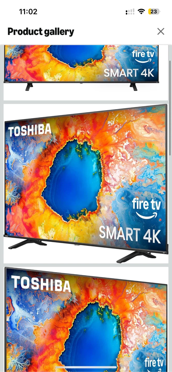 TOSHIBA 50" Smart TV - photo 2