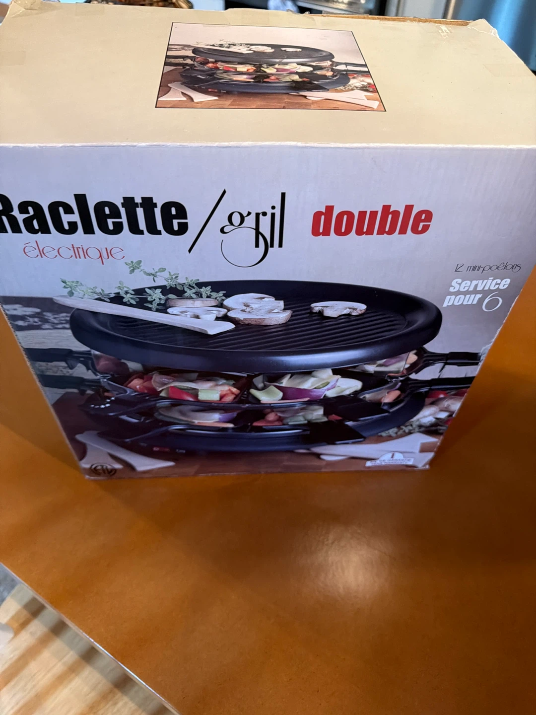 Raclette Grill Double Electric