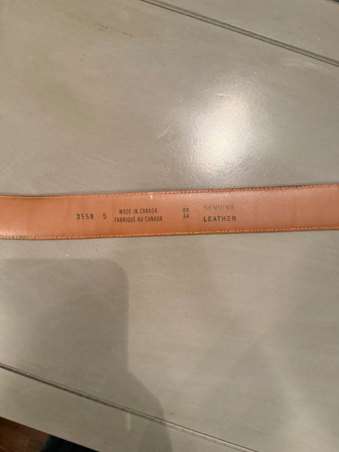 Brown Leather Belt - photo 2
