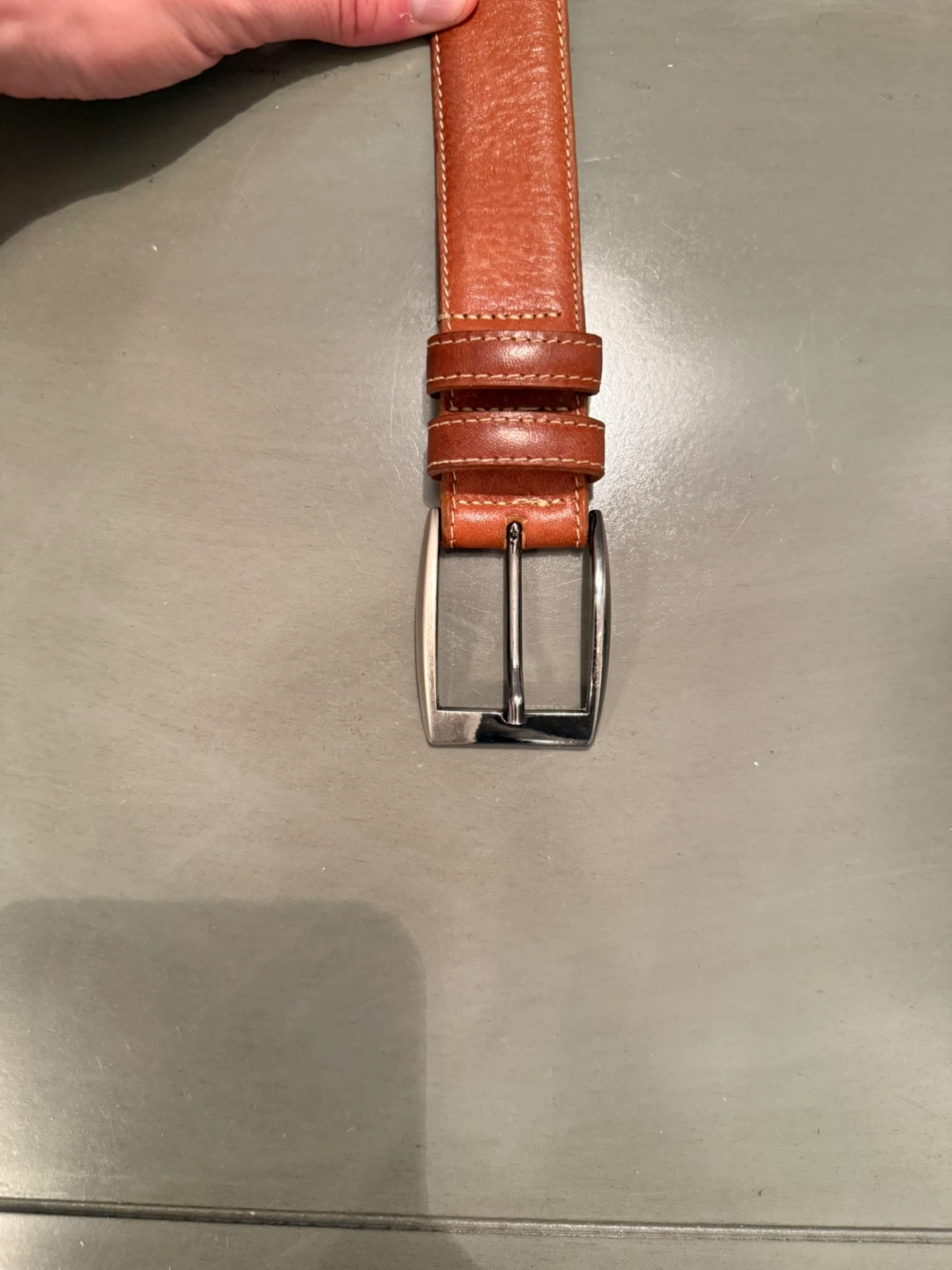 Brown Leather Belt - photo 3