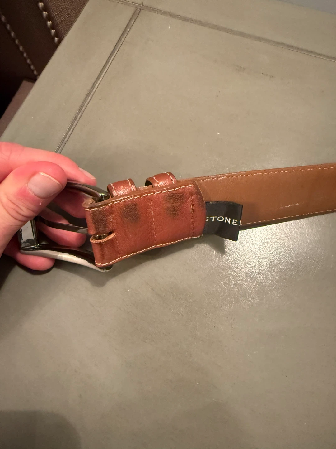 Brown Leather Belt - photo 4