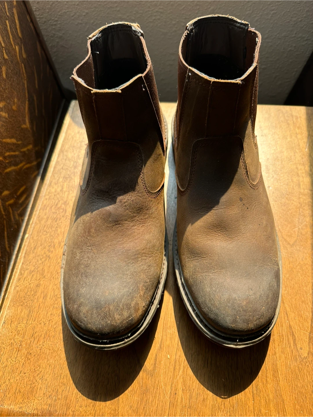 Timberland Brown Leather Chelsea Boots
