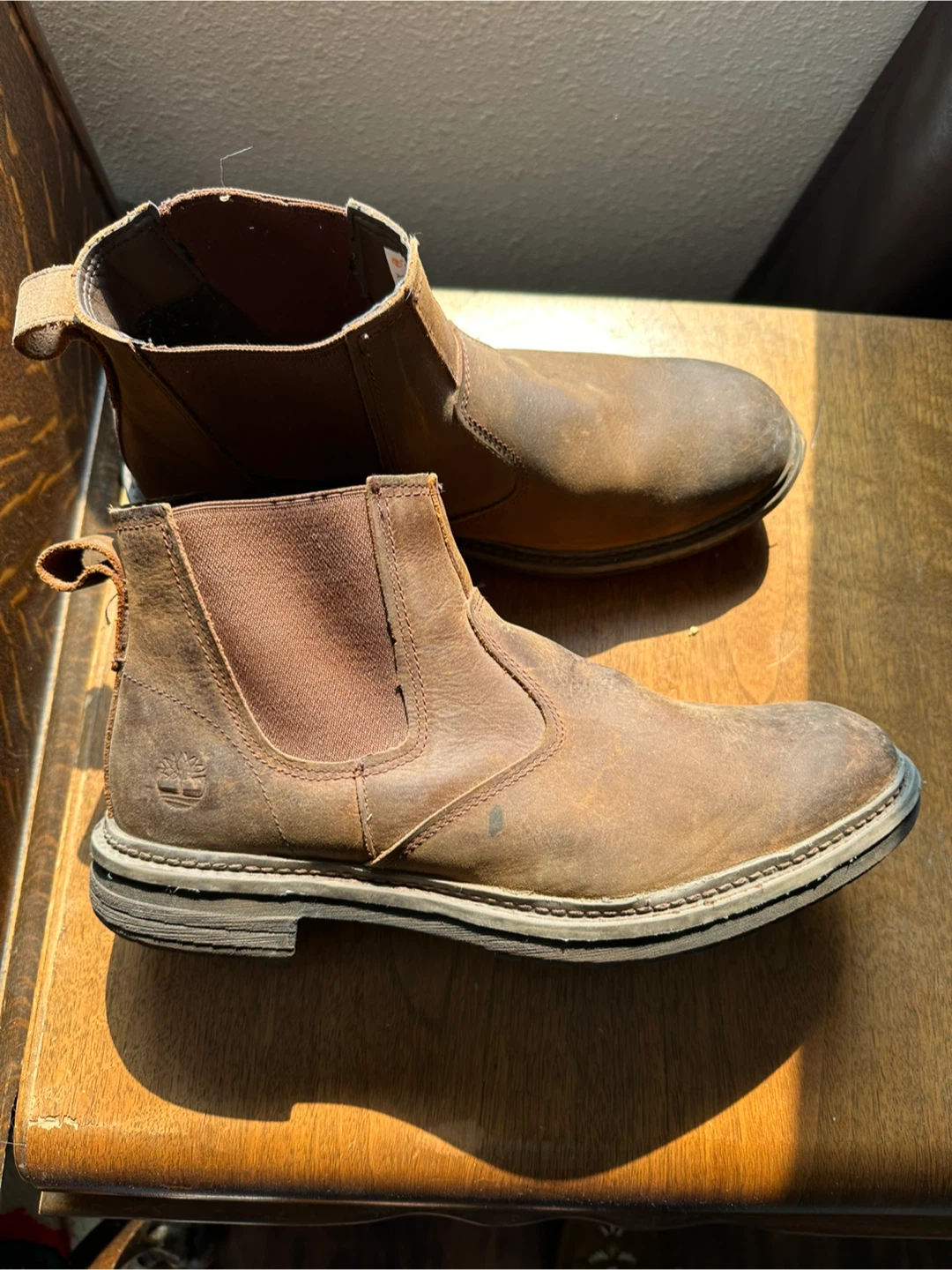 Timberland Brown Leather Chelsea Boots - photo 4