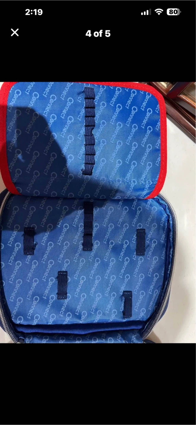 Connect Pencil Case with Soccer Ball Design - photo 2