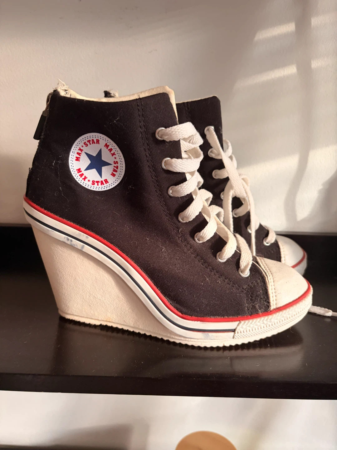 Converse Wedge High Top Shoes